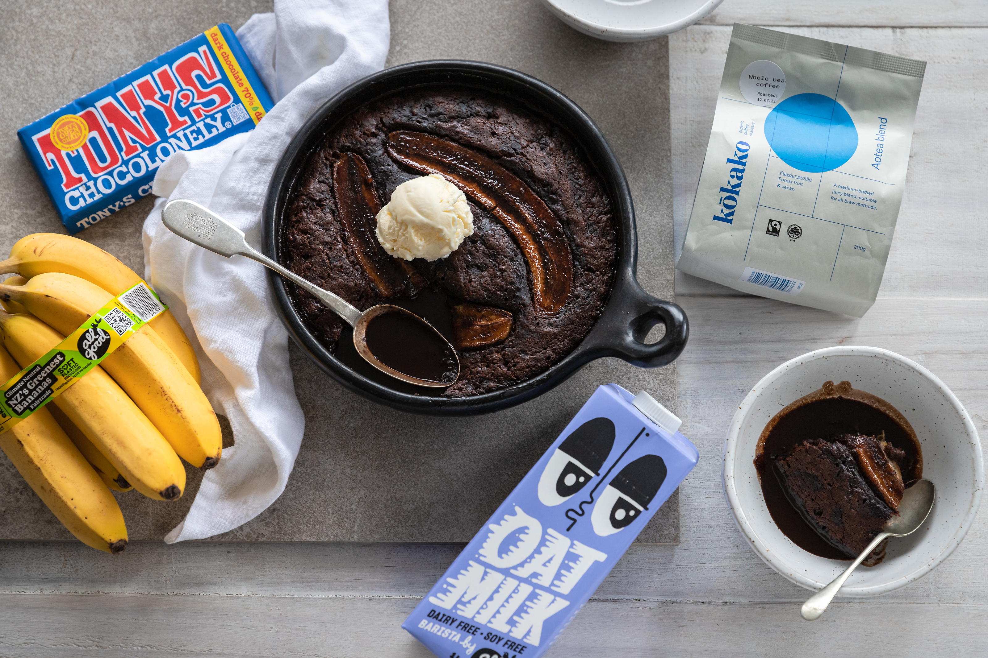 Recipe: Fairtrade Self-Saucing Pudding by Kelly Gibney