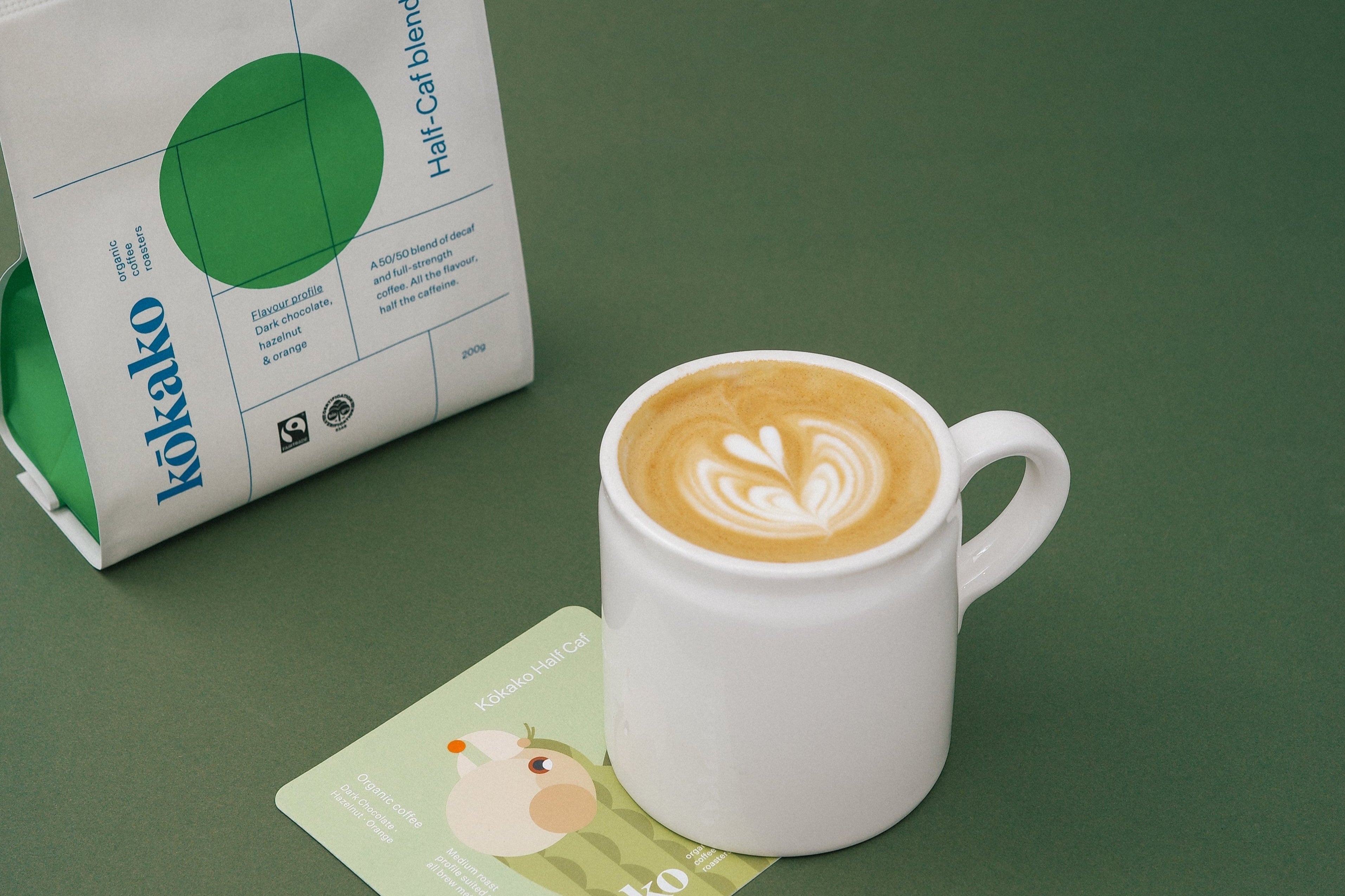 Welcome to the flock, Kōkako Half-Caf