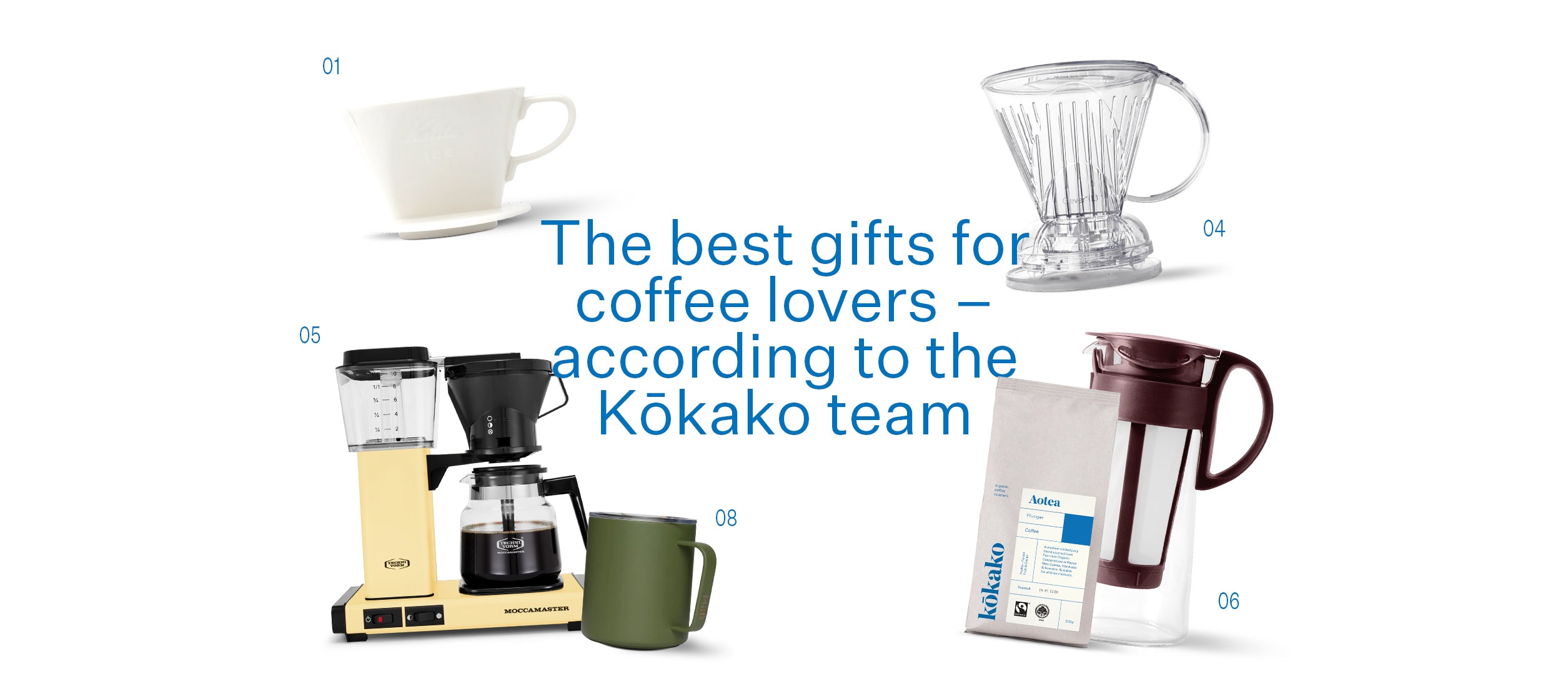 The best gifts for coffee lovers – according to the Kōkako team
